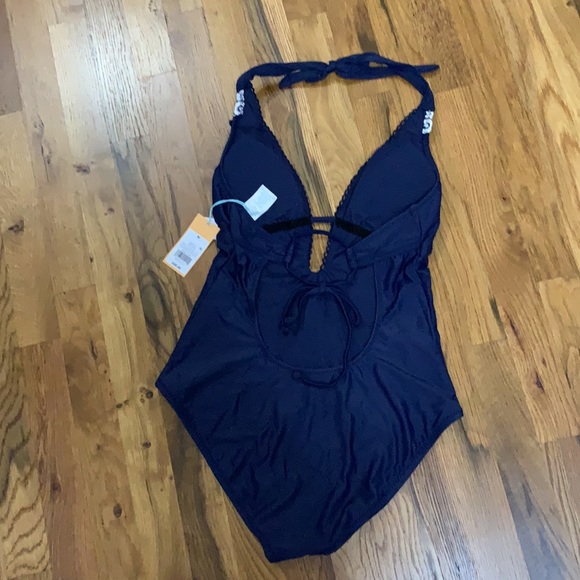 💕5/$15 Kona Sol One piece swimsuit deep plunge - Picture 9 of 12